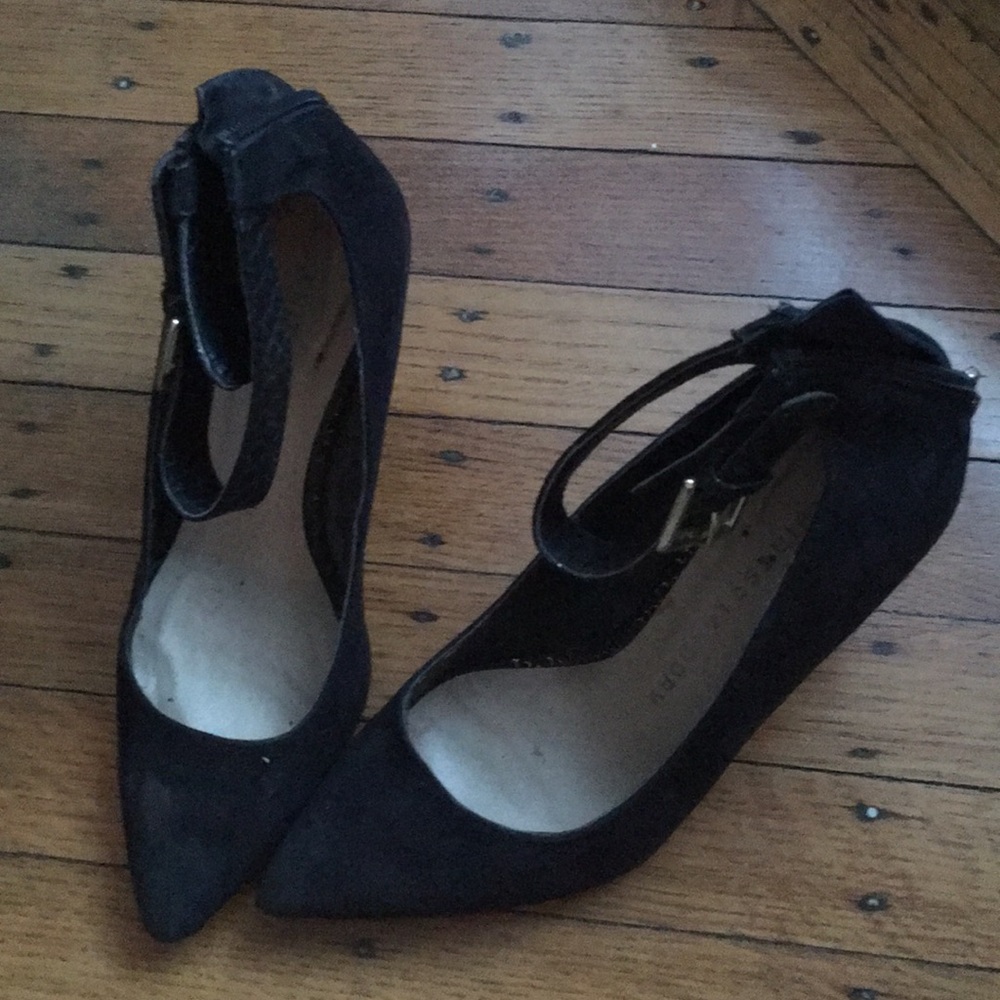 Black stilettos
